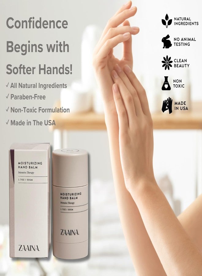 ZAAINA Intensive Hand Balm Stick - Natural Moisturizing for Dry, Cracked Hands - 1.7 oz - Image 4